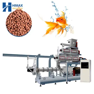 Doppelverwendung Produktionslinie schwimmende Extrudermaschine für Fischfutter Hund/Katze Futter Einzweck-Sojabohnen-Extruder