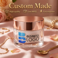 Autocollant transparent imperméable UV DTF pour flacons cosmétiques en verre, tubes de soins de la peau et pots de soins personnels
