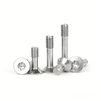 Servicios de Fundición de Productos de Ferretería: Tornillos Torx de Cabeza Plana de Acero Inoxidable de Alta Precisión para Producción por Lotes, Piezas de Máquina CNC