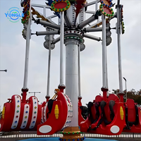 Parc à thème Outdoor Entertainment Rides Chaises volantes pour enfants Spiral Jet Rides à vendre
