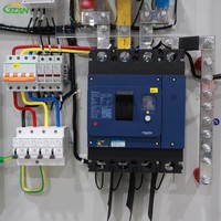 Ensemble complet de tableau de distribution 3 phases 380V 400V en acier 400A étanche pour extérieur pour usine