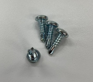 Tornillos Autoperforantes M4.2 x 13mm Cabeza Pan, CR3+ Zincados, Tornillos para Metal a Metal, Acero al Carbono C1022, Homn Reen - Product Image 5