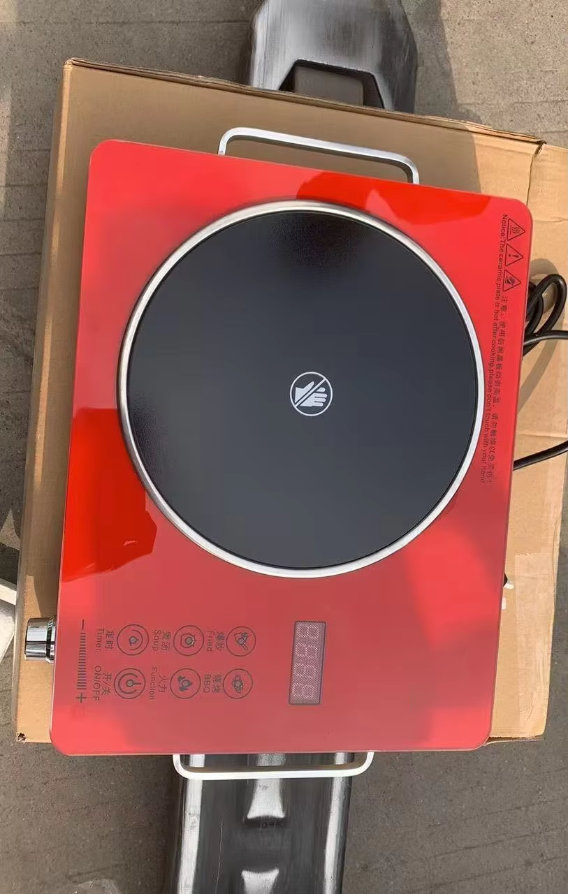 Estufa eléctrica de cerámica Vanlida-roja