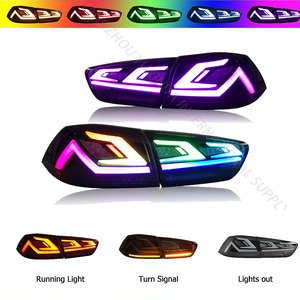 ชุดไฟท้ายรถยนต์ SINDAR Auto RGB LED แบบดัดแปลง สำหรับรถยนต์มิตซูบิชิ แลนเซอร์ อีโว เอ็กซ์ อีเอ็กซ์ ปี 2008-2018 - Product Image 3