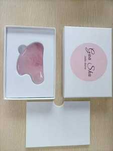 Tallado Rosa Cuarzo Guasha Herramienta de masaje Piedra Amor Estilo Piedra preciosa Técnica - Product Image 6