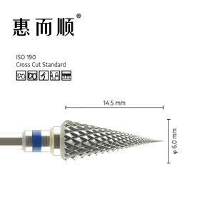 5000359 fraises en carbure de tungstène HP en gros de haute qualité de forme conique pour le plâtre de coupe - Product Image 2