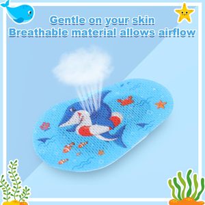 Patchs oculaires jetables respirants sans latex, multi-formats, de taille standard, bloquant la lumière, pour œil paresseux - Product Image 3