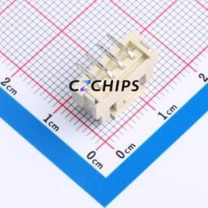 BX-HA2.54-4PLT Wire-to-Board Pin Header SMD,P=2.5mm Connector 1x4P 2.5mm Vertical Mount XHB - Product Image 2