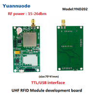 Antenne de module de lecteur Micro RFID RS232/WIFI/ UHF TTL 860-960mhz pour le contrôle d'accès Compatible Arduino Raspberry PI gratuit