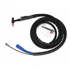 Bid TIG Welding Torch 4M-20M Length Angled Head Reinforced Silicone Hose For Welding - Product Image 5