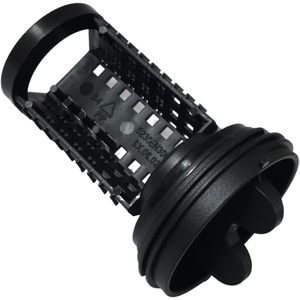 Filtre de pompe de vidange pour machine à laver Caoncctg 383EER2001A, en plastique noir durable, alimentation AC/DC, pour pièces d'appareils de lavage - Product Image 1