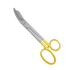 High Quality Heavy-Duty Stainless Steel Medical Surgical Dental Lab Instrument Free Logo Packing <b>Plaster</b> Shear Scissor Sale - Product Image 3