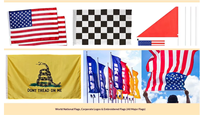 Bannières et affiches en polyester de haute qualité sur mesure, imprimées numériquement, écologiques, 3*5 pieds, drapeau espagnol, drapeaux de tous les pays