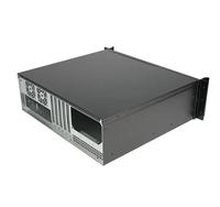 Boîtier de serveur industriel OEM 3U monté en rack avec ventilateur Hot Swap 3U PC ATX Châssis d'ordinateur en stock