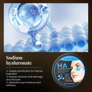 KORMESIC Masque Contour des Yeux Hydratant et Réparateur à l'Acide Hyaluronique 80g, Patch Anti-rides à l'Or 24K et à la Bave d'Escargot, Vente en Gros Personnalisée - Product Image 3