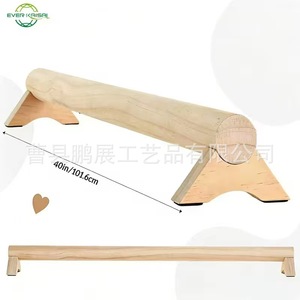 Viga de Equilibrio de Madera Ever Kaisai de 40 Pulgadas/101.6 cm, Equipo de Entrenamiento de Gimnasia, Herramienta de Fitness para Ballet - Product Image 1