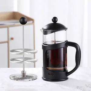 热350毫升不锈钢双过滤黑咖啡壶Prensa francea法国压榨咖啡机