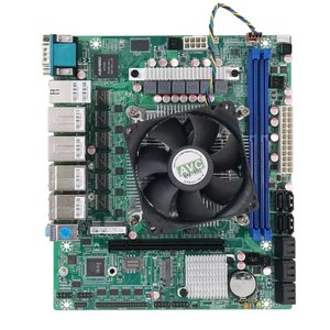 Placa Base C612 LGA2011 para Servidor NAS y Router, 6x2.5GbE I226, 10xSATA, Compatible con Intel Xeon 2650V4 de Bajo Consumo, N5105 Mini - Product Image 1