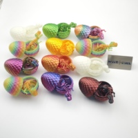 Modelo de Dinosaurio Impreso en 3D de Plástico PLA de Tiktok, Detalles Láser, Características Personalizables, Huevo de Tiranosaurio Rex, Mecanizado 3D
