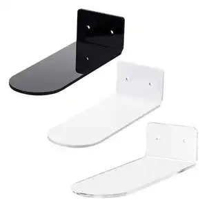 Acrylic Floating Shoe Shelf Wall Mount Float Shelves for Showcase Sneaker Collection or Shoes