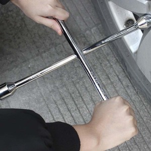 Cờ Lê Chữ Thập Phổ Quát Cờ Lê Lốp Xe 4 Chiều Lug Cờ Lê Bánh Xe Chữ Thập Cờ Lê Ổ Cắm Chéo - Product Image 6