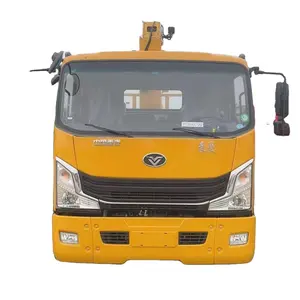 New 4x2 crane truck mounted with 3.2ton crane boom cargo truck