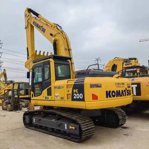 รถขุดโคมัตสึ PC200-8 มือสอง 20 ตัน ชั่วโมงการใช้งานต่ำ สภาพเดิมจากญี่ปุ่น รถขุดไฮดรอลิกแบบตีนตะขาบ PC200-8 - Product Image 2