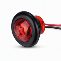 Nouveau feu de position latéral LED KLT-LITE 3/4" étanche IP67, indicateur de dégagement pour camion, remorque, camping-car, marine, DC12V