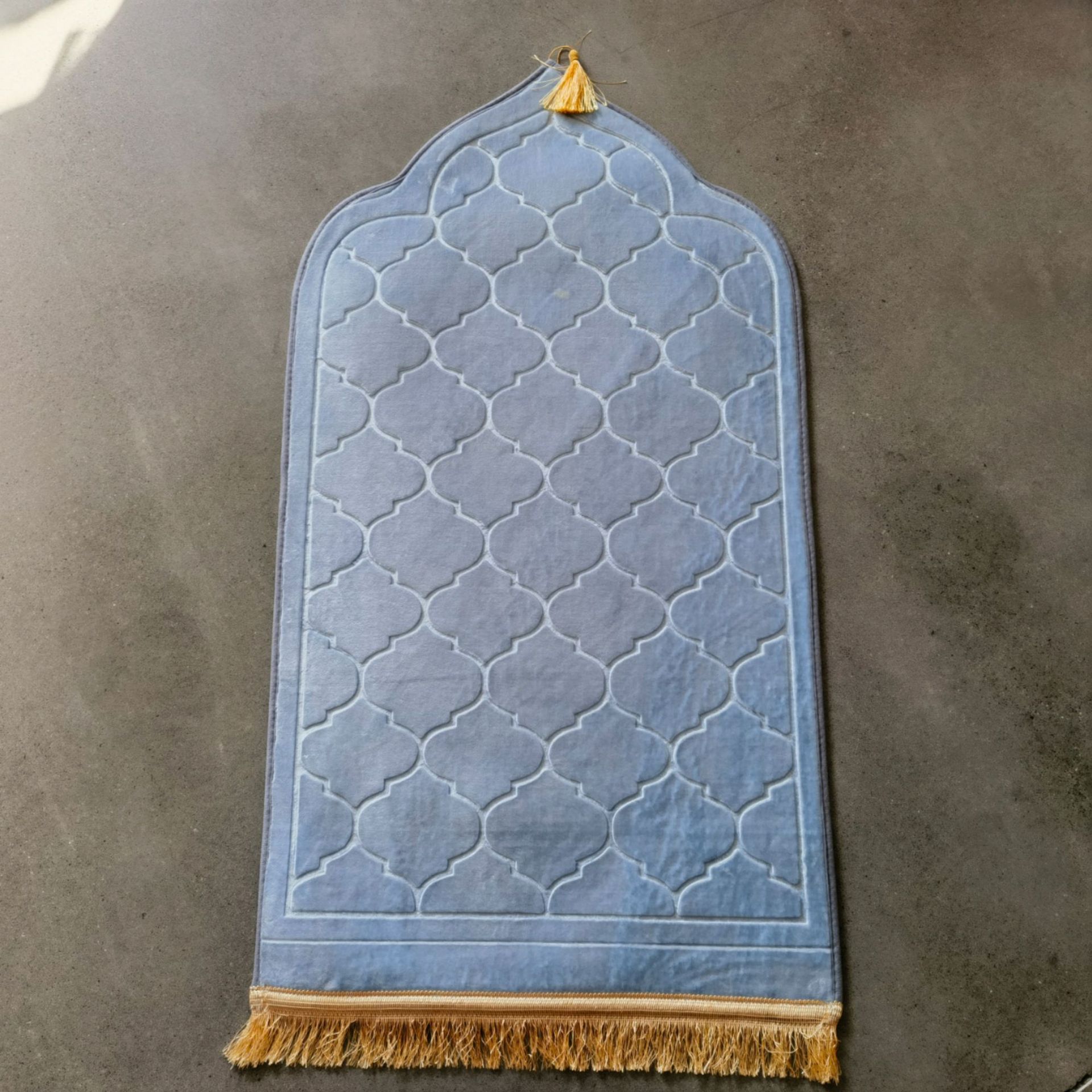 Bleu ciel - 65*115cm [emballage en rouleau unique raschel]