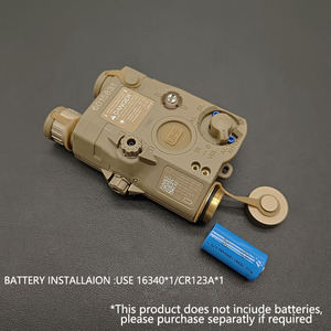 Laser tactique <span class=keywords><strong>PEQ</strong></span> <span class=keywords><strong>15</strong></span> avec lumière blanche et lumière infrarouge, pointeur laser extérieur, lumière de reconnaissance laser rouge - Product Image 5