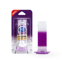Nettoyeur de cuvette de toilette longue durée 38g Emballage sous blister Gel de nettoyage de toilette Toilette publique autonettoyante automatique