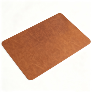 Alfombrilla de Escritorio de Cuero Crazy Horse de Alta Calidad CZFIT, Alfombrilla de Cuero Genuino con Patrón de Cuero, Impermeable y Antideslizante - Product Image 3