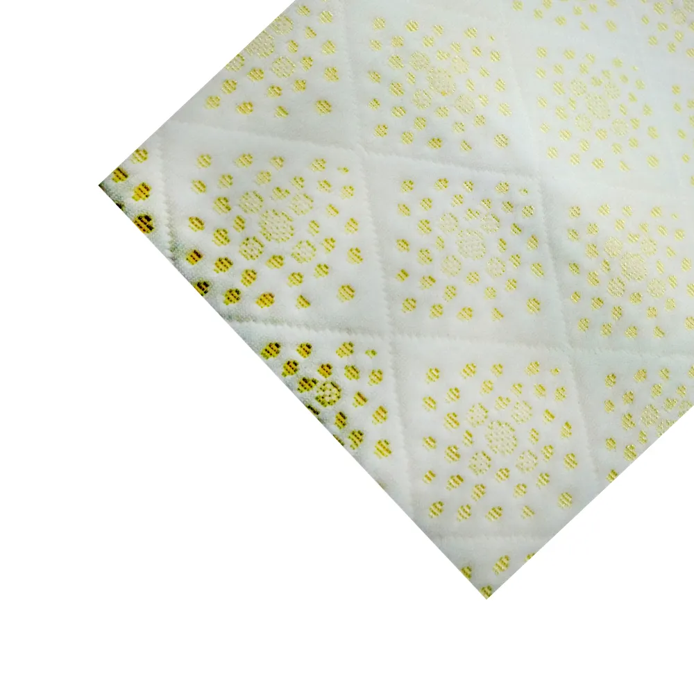 Mattress fabric 100% polyester knitted mattress bedding cloth