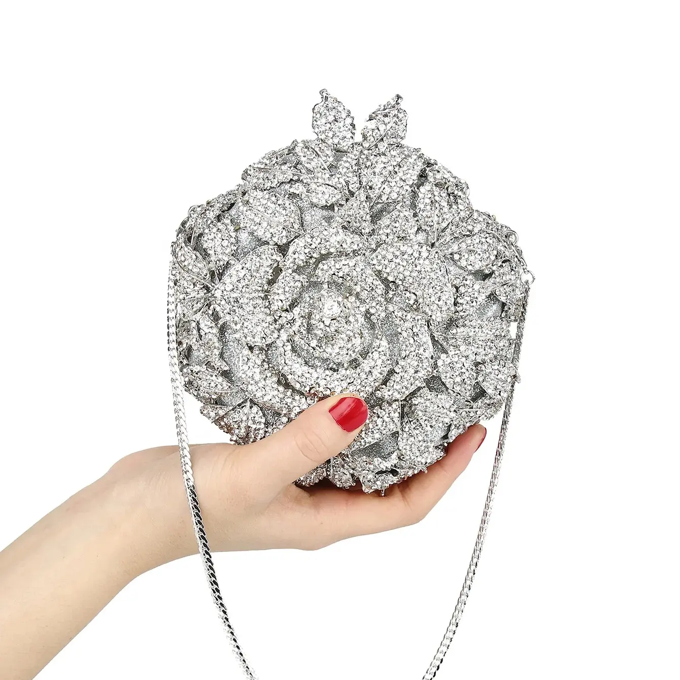 Nuovo prodotto fabbrica Designer fornitore borse da donna fiore pochette di lusso borse borsa da sera per feste di matrimonio