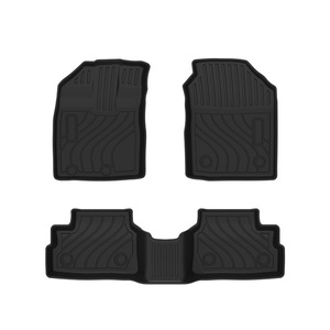 Alfombrillas de coche 3D TPE de alta calidad, forro de carga, alfombrilla para <span class=keywords><strong>maletero</strong></span> de plato profundo para LHD <span class=keywords><strong>Toyota</strong></span> Wigo Agya <span class=keywords><strong>2023</strong></span> - Product Image 1