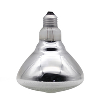 Lampe Chauffante Infrarouge Blanche Alvéolée Étanche pour Élevage 100W/150W/200W/250W, Ampoule Chauffage Couveuse Animaux, Éclosion Poulets Porcs