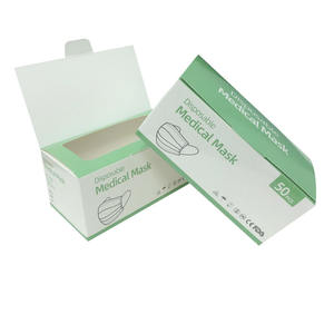Boîte d'emballage personnalisée pour <span class=keywords><strong>masque</strong></span> facial, boîtes pliantes en carton blanc pour <span class=keywords><strong>masque</strong></span> <span class=keywords><strong>chirurgical</strong></span> jetable - Product Image 4