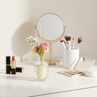 FRHY Vente en gros Diffuseur d'huiles essentielles en verre de 200 ml Plante artificielle Protection de l'environnement Ensemble de diffuseur de roseaux d'aromathérapie Hôtel
