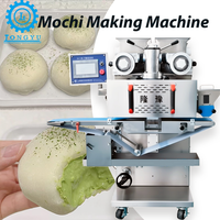 LongYu Nouvelle Machine Automatique SV-198 220V pour la Fabrication et l'Encrustation de Mochi (20-120 Pièces/min) pour Glaces, Confitures, Daifuku, Usage Domestique et Industriel