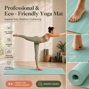 Tapis d'entraînement personnalisé avec logo imprimé UV, design premium, fin, imperméable, yoga, impression personnalisée, éco-responsable, vente chaude - Product Image 5
