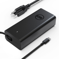 USB-C catu daya komputer 65W Desktop Laptop adaptor daya untuk Dell Chromebook Asus Lenovo HP Laptop MacBook ponsel