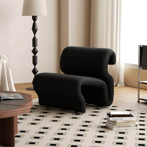 High Quality Indoor living <b>Chair</b> Solid Wood Frame Lazy Lounge <b>Chair</b> for Home Office - Product Image 5