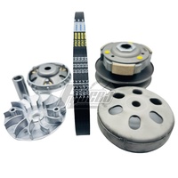 Kit de Embrague para Scooter de Motocicleta Conjunto de Embrague Variador Polea Conducida para GY6150 WS150 842 20
