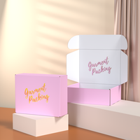 Caja de Cartón Corrugado para Envíos de Ropa Blanca con Logotipo Personalizado para Cuidado Personal y Ropa Interior