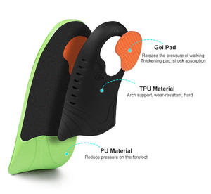 Flat Foot Orthopedic <b>Insoles</b> Orthotic <b>Cushion</b> Arch Support Orthopedic Sports <b>Insole</b> Board Eva Foam <b>Insole</b> - Product Image 2
