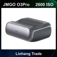 Projecteur laser DLP 4K à courte focale JMGO O3 Pro pour la maison avec Bonfire OS 7, 4 Go de RAM, 64 Go de ROM, portable, luminosité 2600 ISO