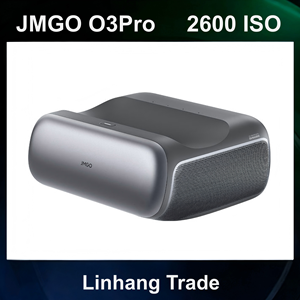 Projecteur laser DLP 4K à courte focale JMGO O3 Pro pour la maison avec Bonfire OS 7, 4 Go de RAM, 64 Go de ROM, portable, luminosité 2600 ISO - Product Image 1