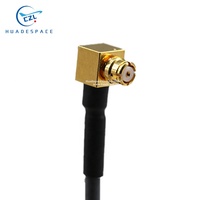 Conjuntos de Cables MIL Personalizables SMP-KWB2-2 SMA-JB2A-360-CXN3506 Conector Coaxial RF SMP-KWB2-2 SMA-JB2A 360mm Huadespace