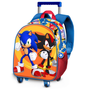 Mochila 3D con Ruedas de Sonic The Hedgehog Shadow, Tamaño Pequeño, Multicolor - Product Image 2