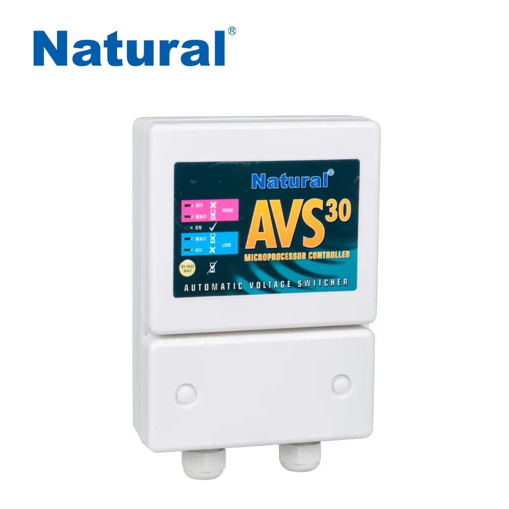 Protecteur d'interrupteur AVS30 de marque naturelle Protecteur de tension pour climatiseur Contrôleur de tension